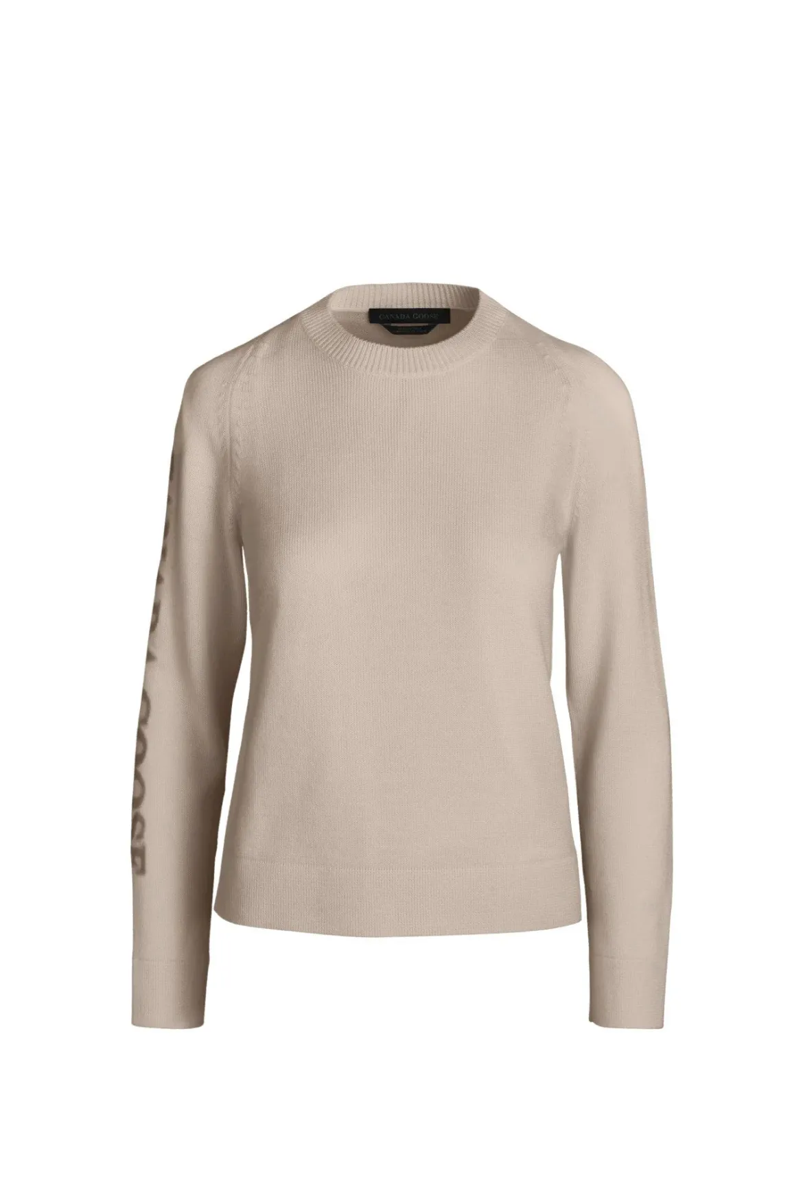 Canada Goose Naisten Merinovillainen Neule, SATURNA CREWNECK Vaaleanpunainen