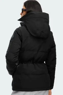 Canada Goose naisten takki Chelsea Parka Black Label, musta