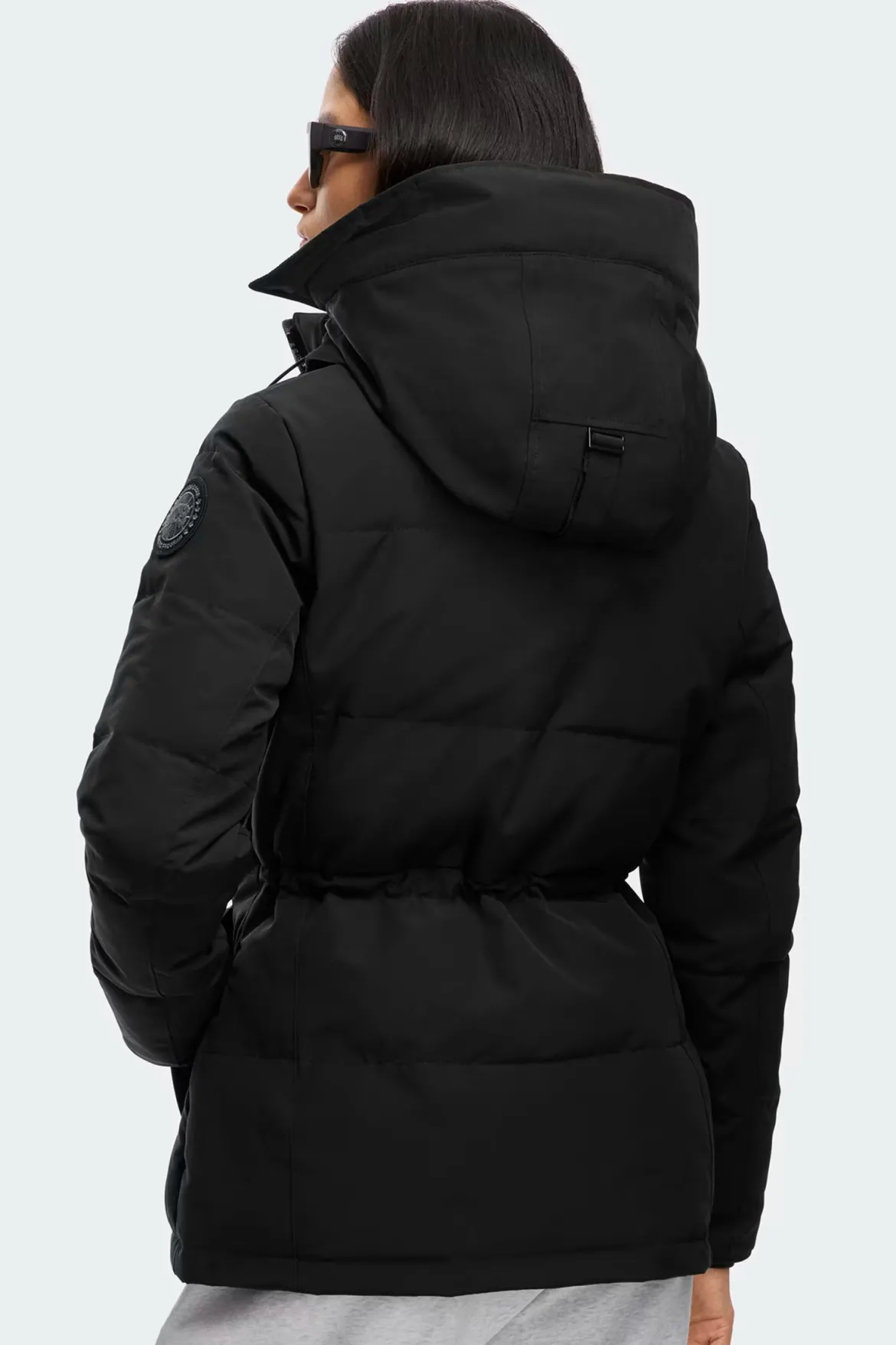 Canada Goose naisten takki Chelsea Parka Black Label, musta