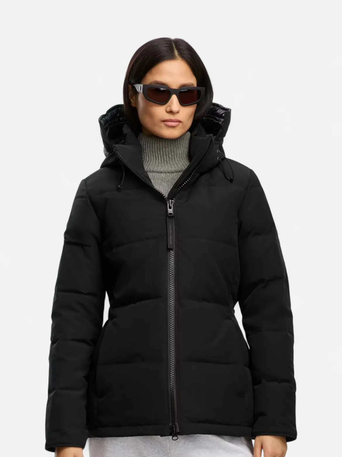 Canada Goose naisten takki Chelsea Parka Black Label, musta