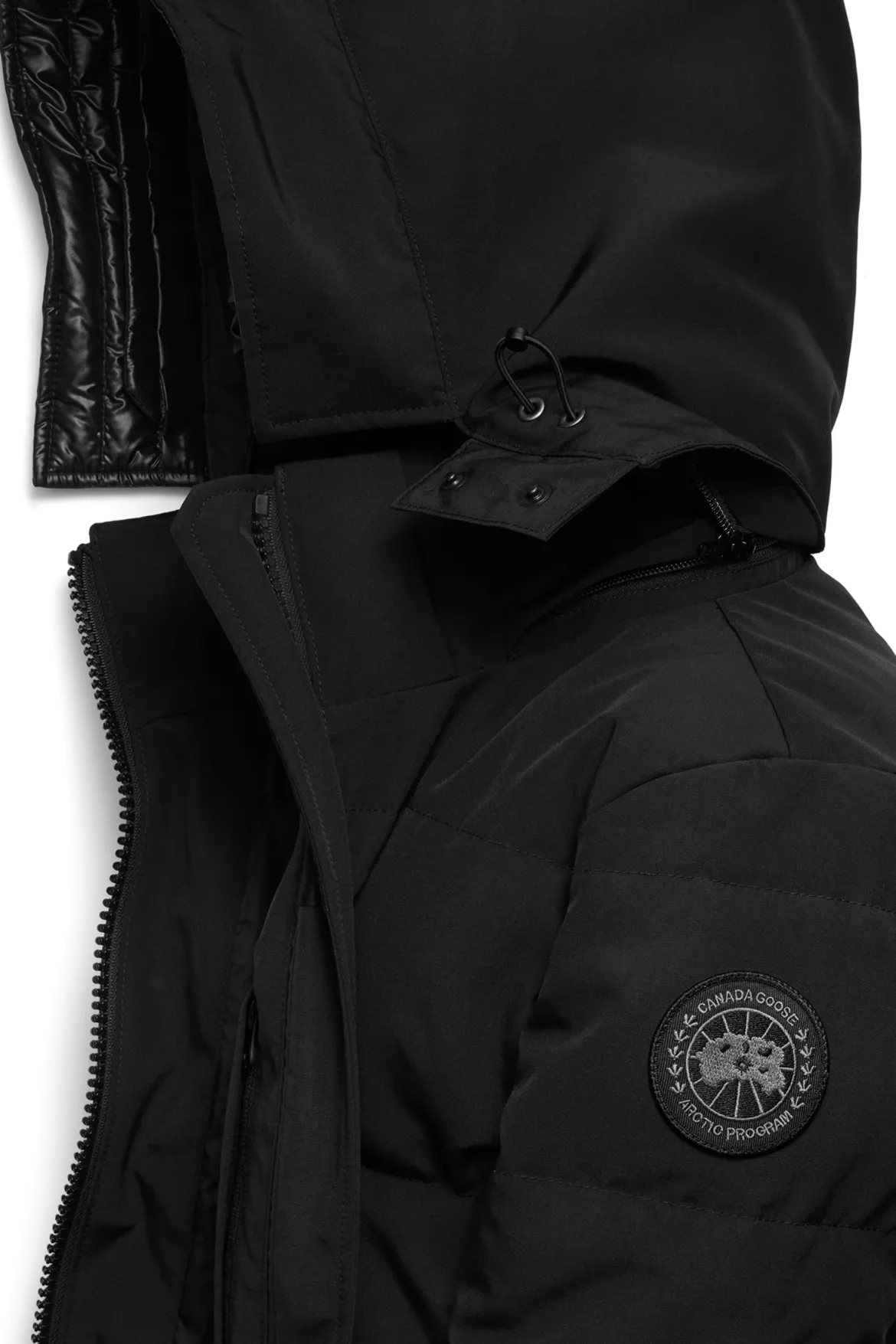 Canada Goose naisten takki Chelsea Parka Black Label, musta