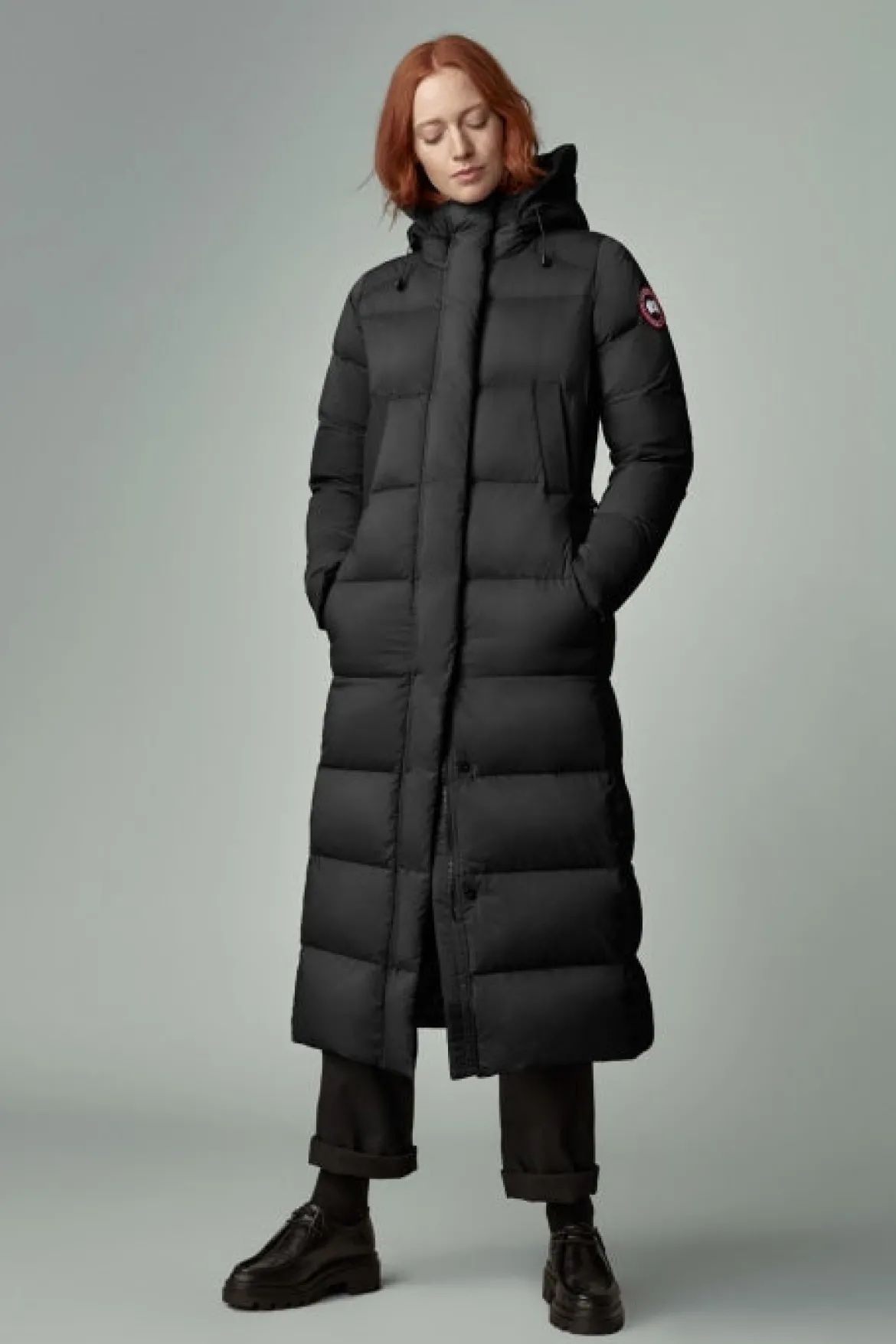 Canada Goose Naisten Untuvatakki, Alliston Parka Musta