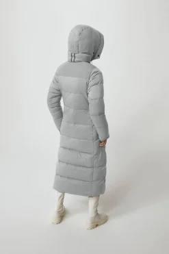 Canada Goose Naisten Untuvatakki, Alliston Parka Vaaleanharmaa