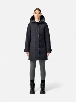 Canada Goose Naisten Untuvatakki, SHELBURNE PARKA-CR Musta