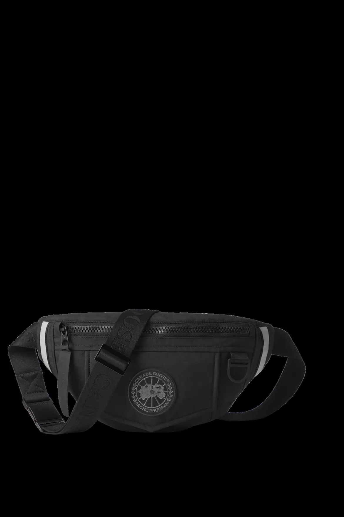 Canada Goose Unisex vyökaukku Waist Bag Black Disc, musta