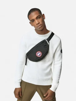 Canada Goose vyölaukku, WAIST BAG CLASSIC DISC MUSTA