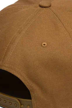 Carhartt lippis Logo Cap, konjakinruskea