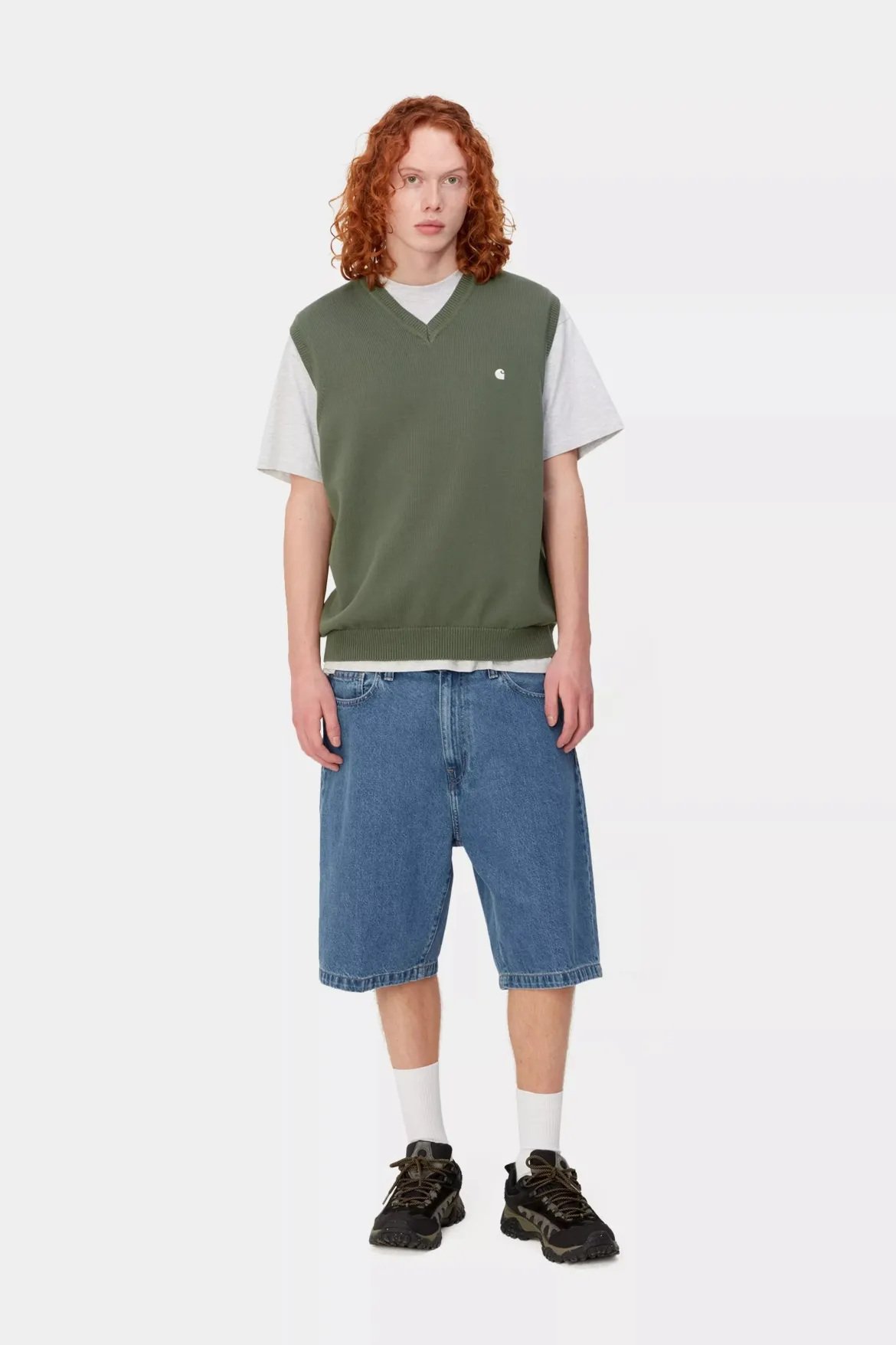 Carhartt miesten farkkushortsit Landon Shorts, Sininen, Indigo