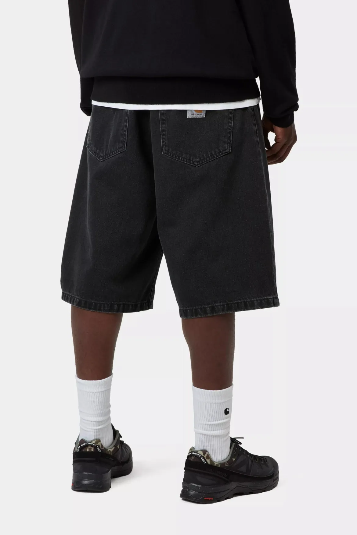 Carhartt miesten farkkushortsit Landon, musta