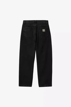 Carhartt miesten farkut Landon Jeans 'Robertson' Denim, hiilenmusta