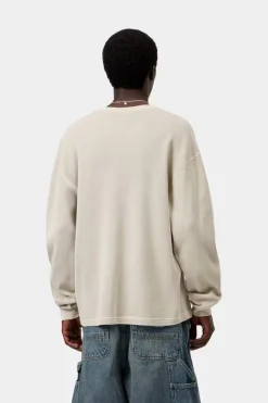 Carhartt miesten paita Vista Waffle T-Shirt, luonnonvalkoinen