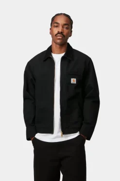 Carhartt miesten takki Detroit Jacket (Summer) Dearborn Canvas, musta
