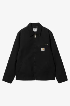 Carhartt miesten takki Detroit Jacket (Summer) Dearborn Canvas, musta