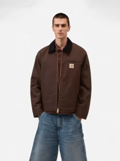 Carhartt miesten takki Detroit Jacket (Winter), tummanruskea