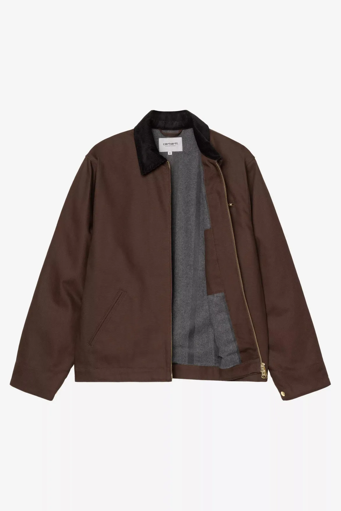 Carhartt miesten takki Detroit Jacket (Winter), tummanruskea