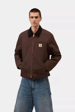 Carhartt miesten takki Detroit Jacket (Winter), tummanruskea