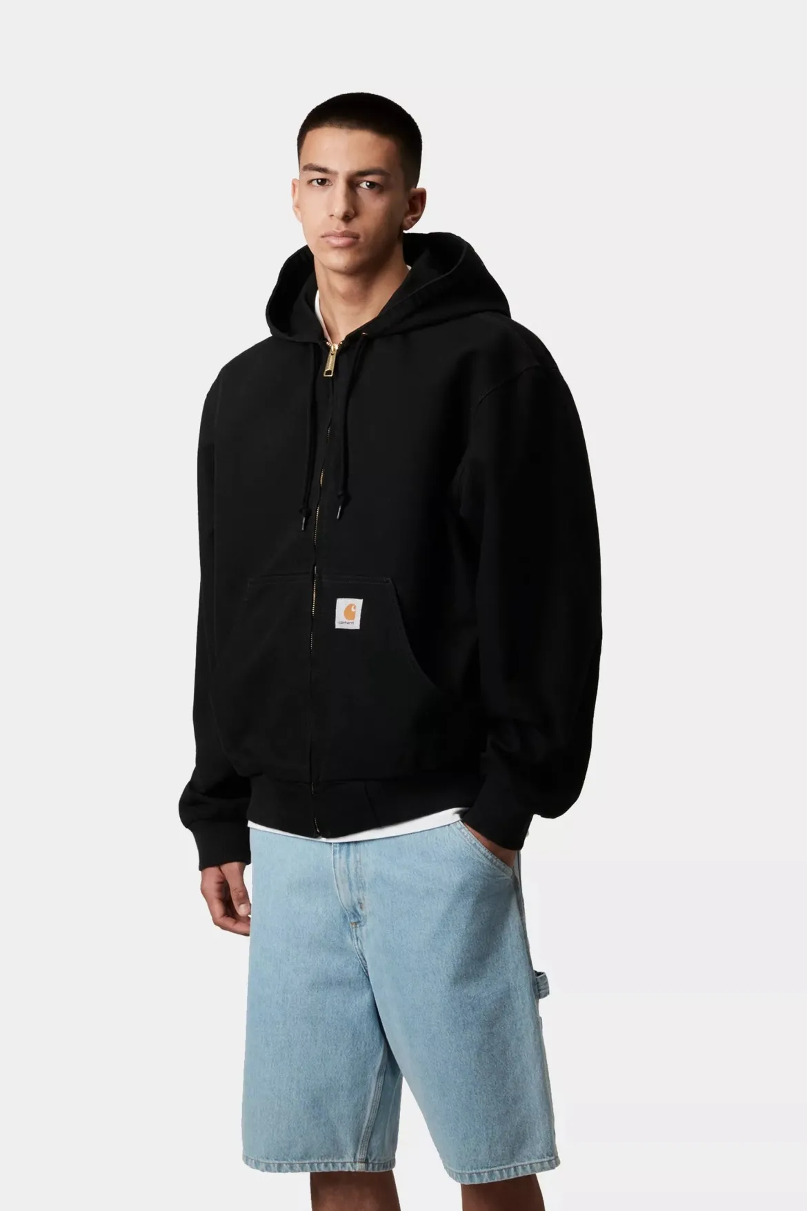 Carhartt miesten takki OG Active Jacket Dearborn Canvas, musta