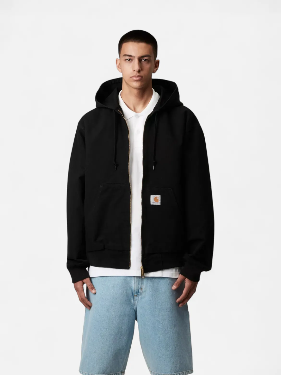 Carhartt miesten takki OG Active Jacket Dearborn Canvas, musta