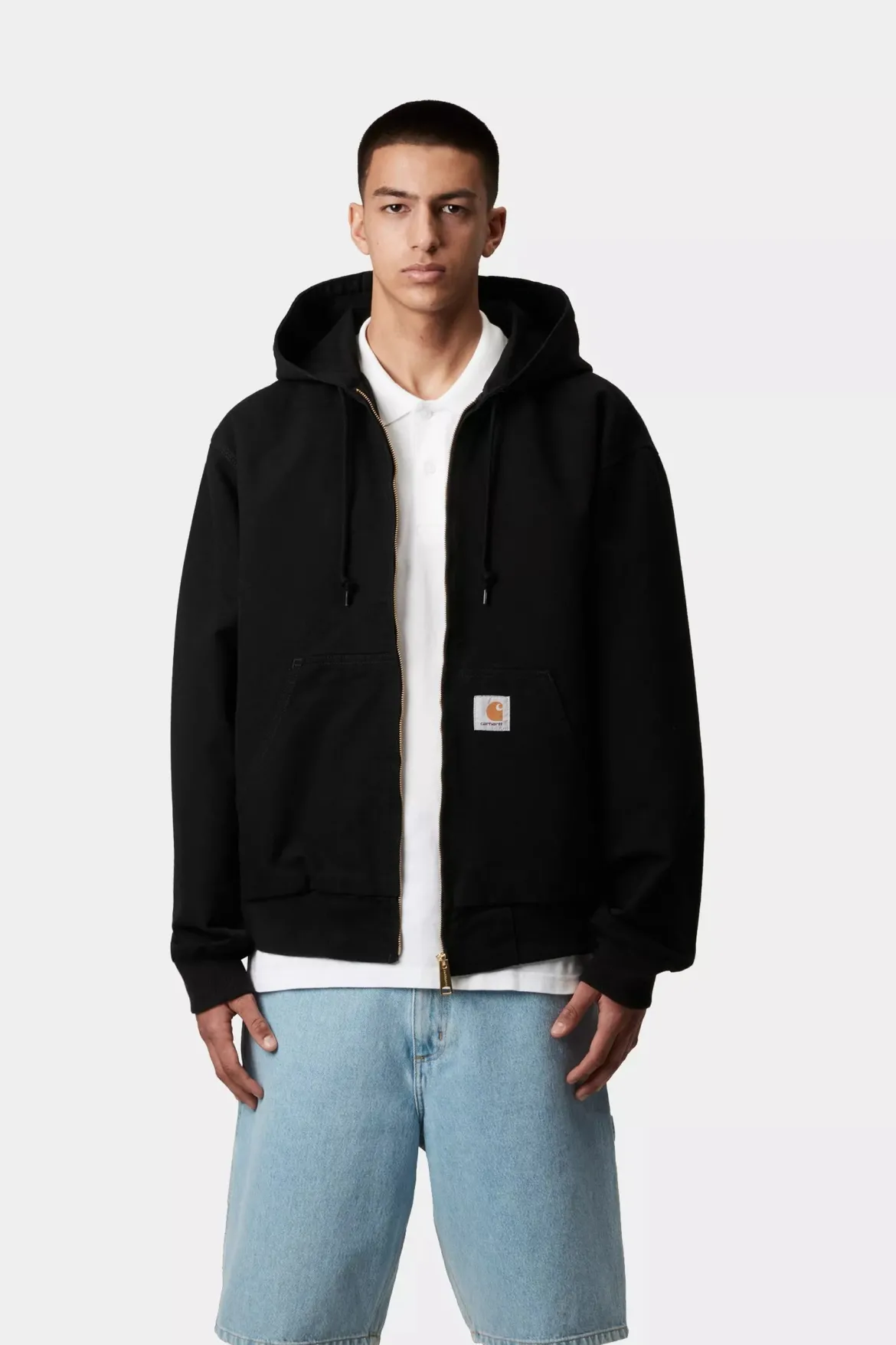 Carhartt miesten takki OG Active Jacket Dearborn Canvas, musta