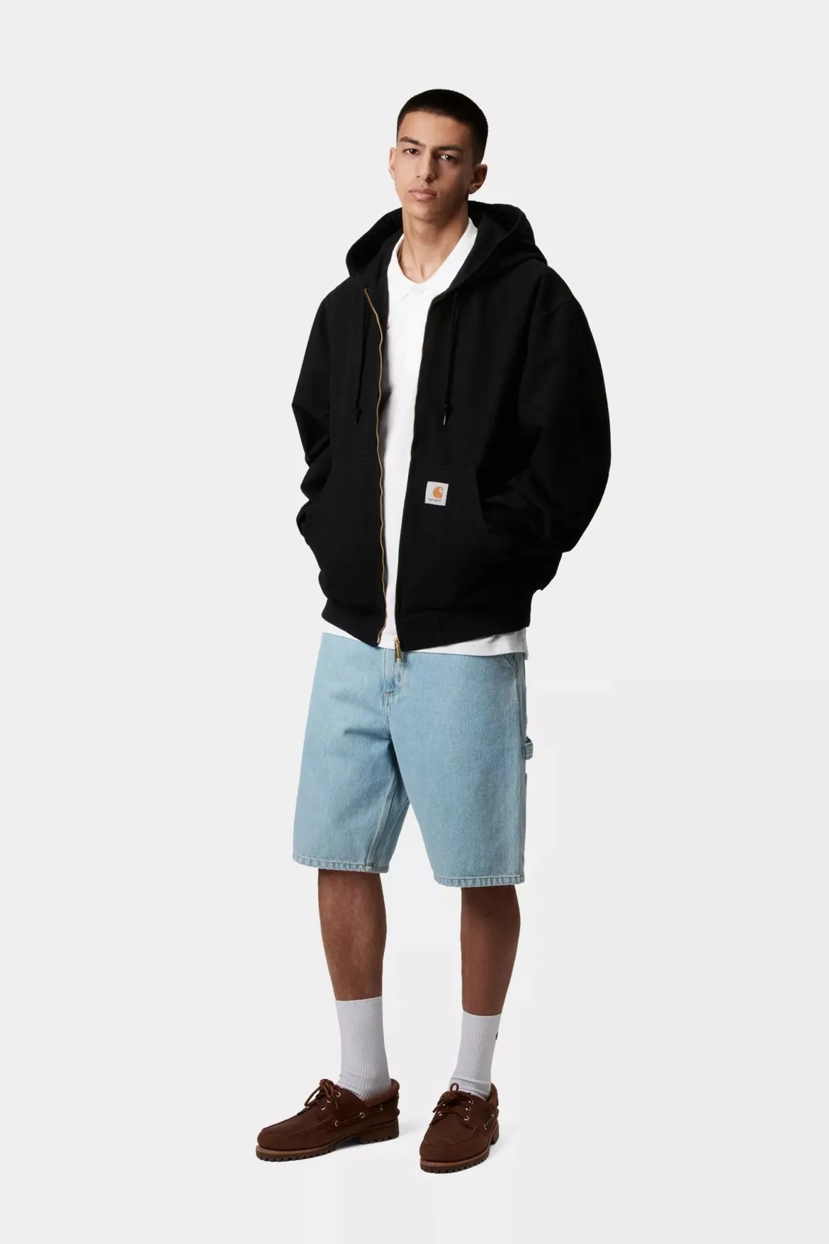 Carhartt miesten takki OG Active Jacket Dearborn Canvas, musta