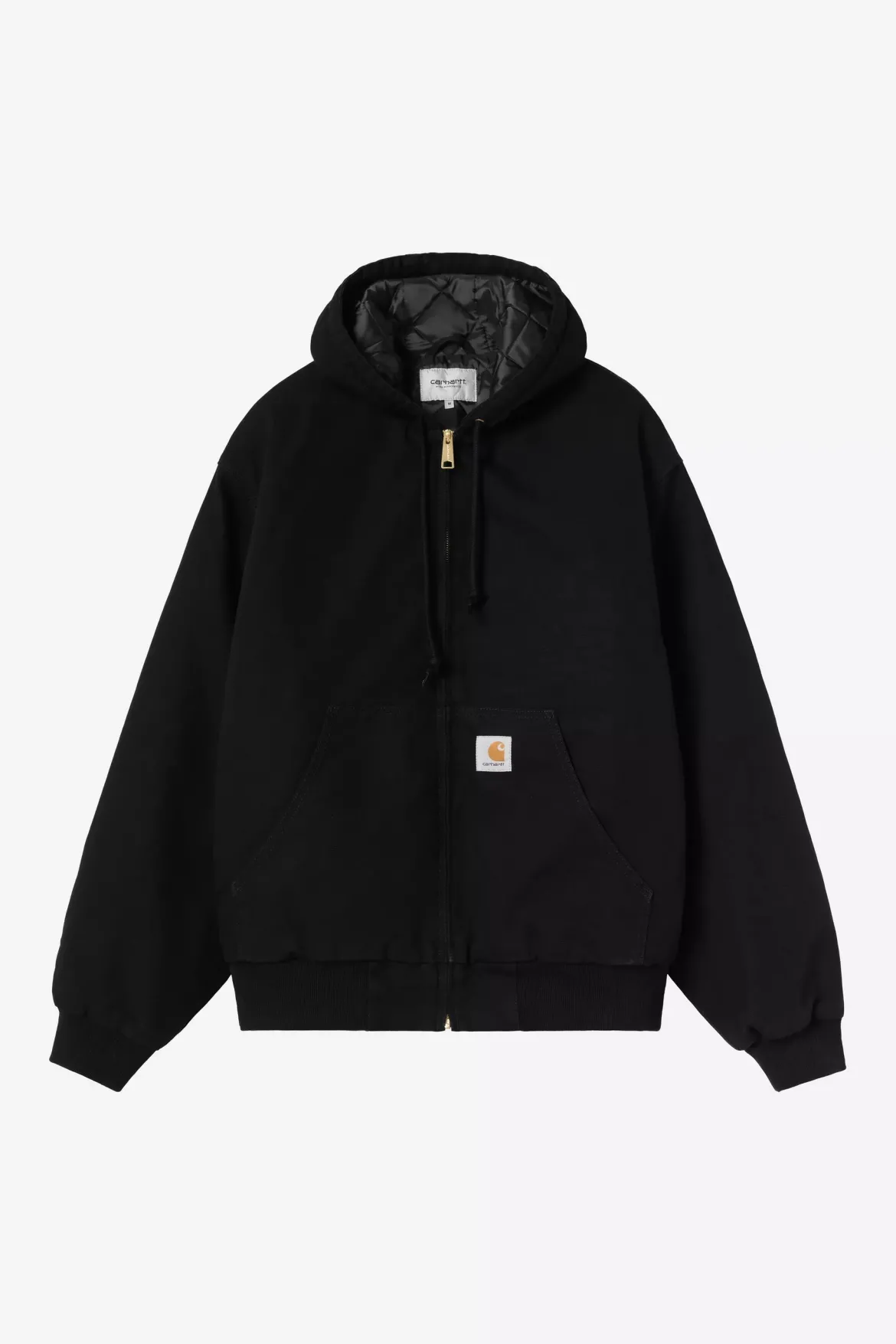 Carhartt miesten takki OG Active Jacket 'Dearborn' Canvas (Winter), musta