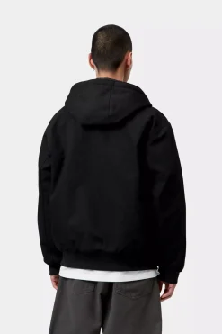 Carhartt miesten takki OG Active Jacket 'Dearborn' Canvas (Winter), musta