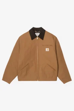 Carhartt miesten takki OG Detroit Jacket (Winter) 'Dearborn' Ca, konjakinruskea