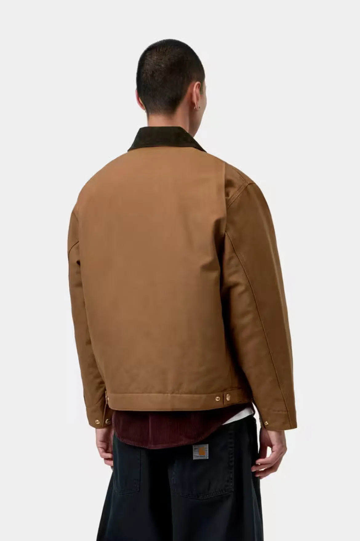 Carhartt miesten takki OG Detroit Jacket (Winter) 'Dearborn' Ca, konjakinruskea