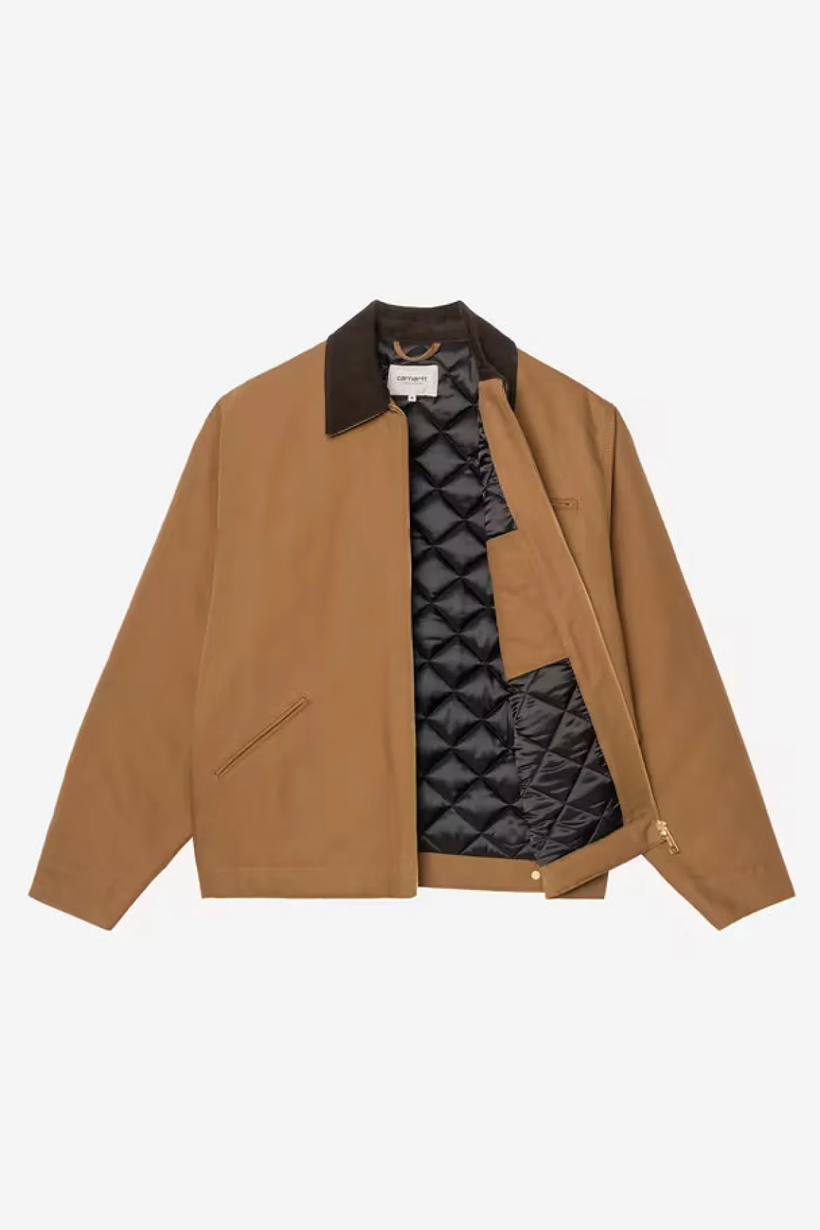 Carhartt miesten takki OG Detroit Jacket (Winter) 'Dearborn' Ca, konjakinruskea