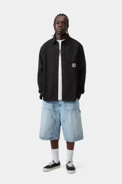Carhartt miesten takki Reno Cotton Drill Overshirt Jacket, musta