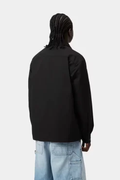 Carhartt miesten takki Reno Cotton Drill Overshirt Jacket, musta