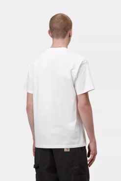 Carhartt miesten t-paita Deck T-Shirt, valkoinen
