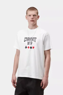 Carhartt miesten t-paita Deck T-Shirt, valkoinen