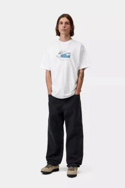 Carhartt miesten T-paita Ice Fishing, valkoinen