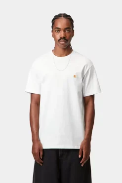 Carhartt miesten t-paita S/S Chase T-Shirt, valkoinen