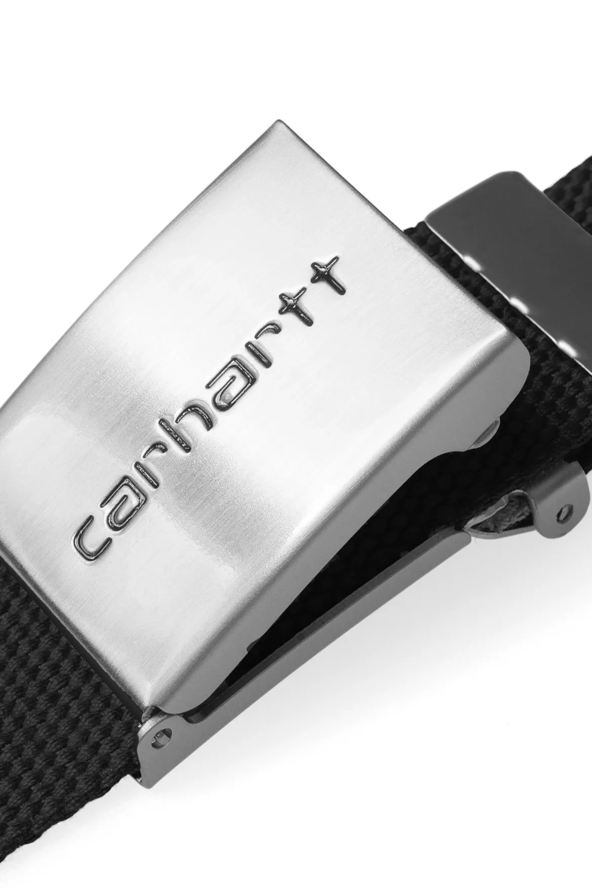 Carhartt miesten vyö Clip Belt Chrome, musta