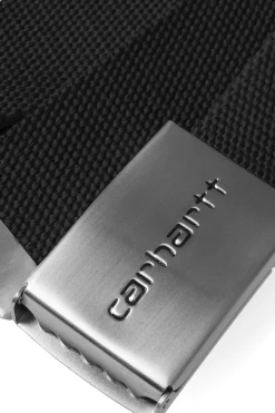 Carhartt miesten vyö Clip Belt Chrome, musta