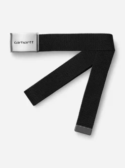 Carhartt miesten vyö Clip Belt Chrome, musta