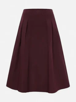Claire hame Nunia Skirt, viininpunainen