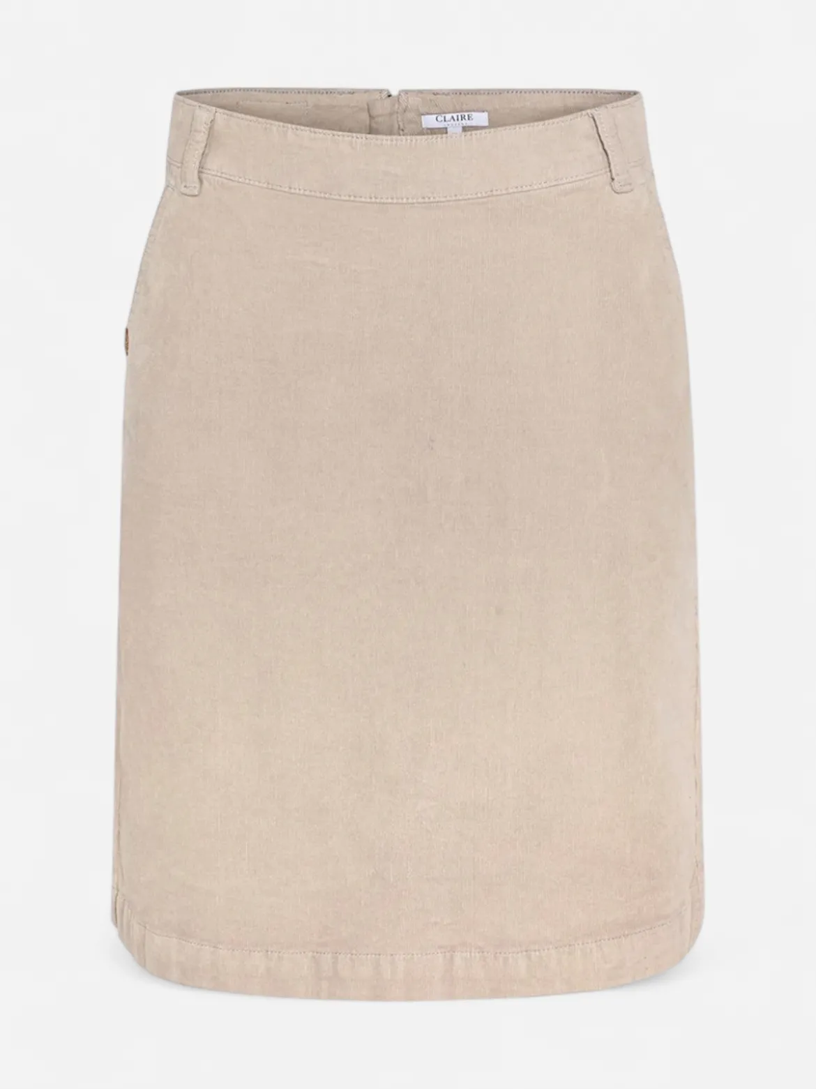 Claire naisten hame, NADIA SKIRT Vaalea Beige