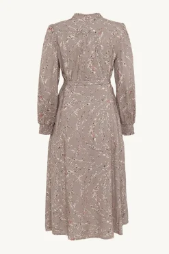 Claire naisten mekko Dagmara, kuosillinen beige