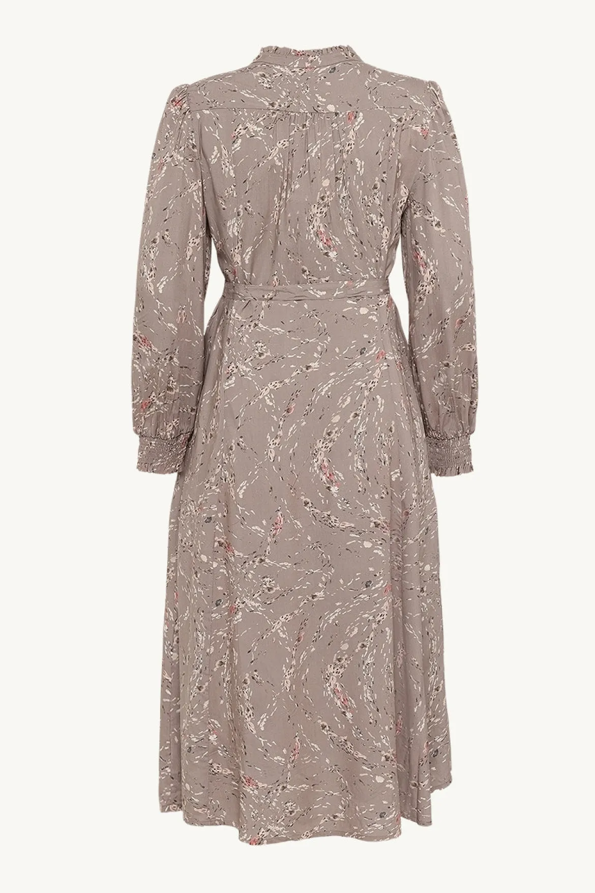 Claire naisten mekko Dagmara, kuosillinen beige