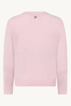 Claire naisten neulepusero, PREET KNIT Vaaleanpunainen