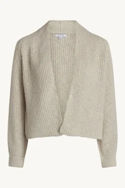 Claire Naisten neuletakki Celine Cardigan, vaalea beige