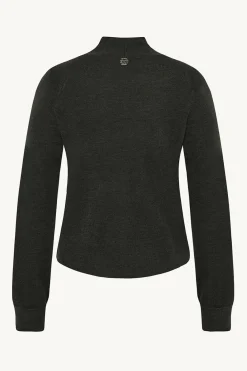 Claire Naisten Neuletakki, CELINE CARDIGAN 100% EASY CARE MERINO Armeijanvihreä
