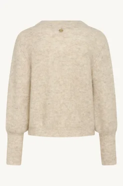 Claire Naisten Neuletakki CHELSEA Vaalea Beige