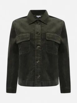 Claire naisten takki Elana Jacket, tummanvihreä