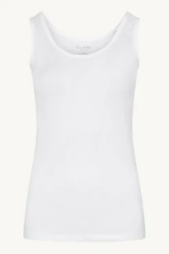 Claire Naisten Toppi CLAIRE TANK TOP Valkoinen