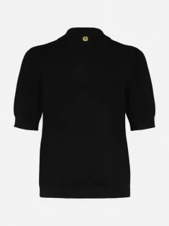 Claire Pompeia Knit SS, musta