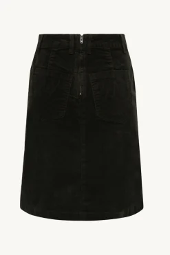 Claire samettihame Nadia Skirt, tummanvihreä